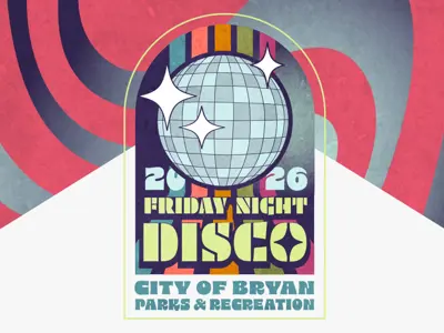 City of Bryan Parks and Recreation Friday Night Disco.