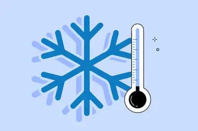 low temperatures, freezing weather