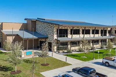 front exterior BTU office building