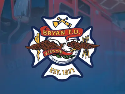 Bryan Fire Department logo.