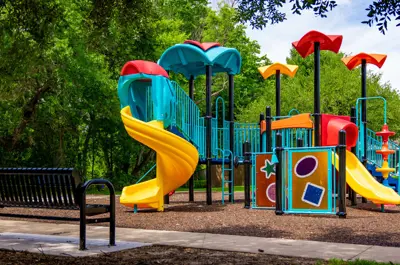 colorful outdoor playground